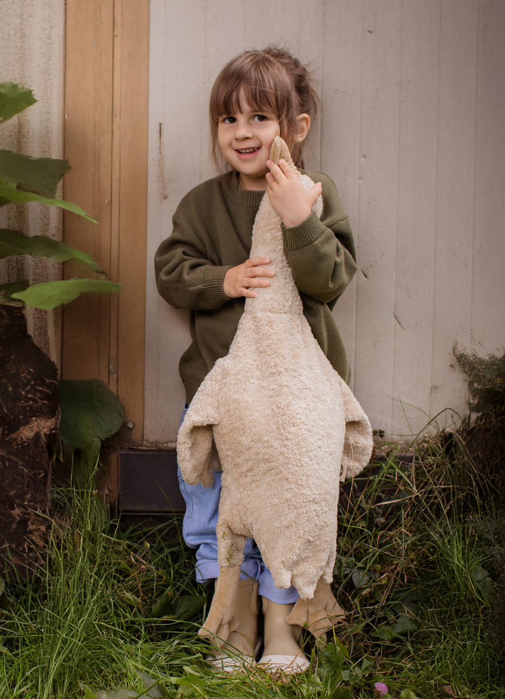 Senger Naturwelt Large Cuddly Goose Linen