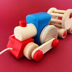 BAJO Choo‑Choo Ding Wooden Train