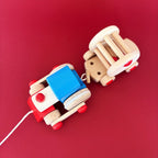 BAJO Choo‑Choo Ding Wooden Train