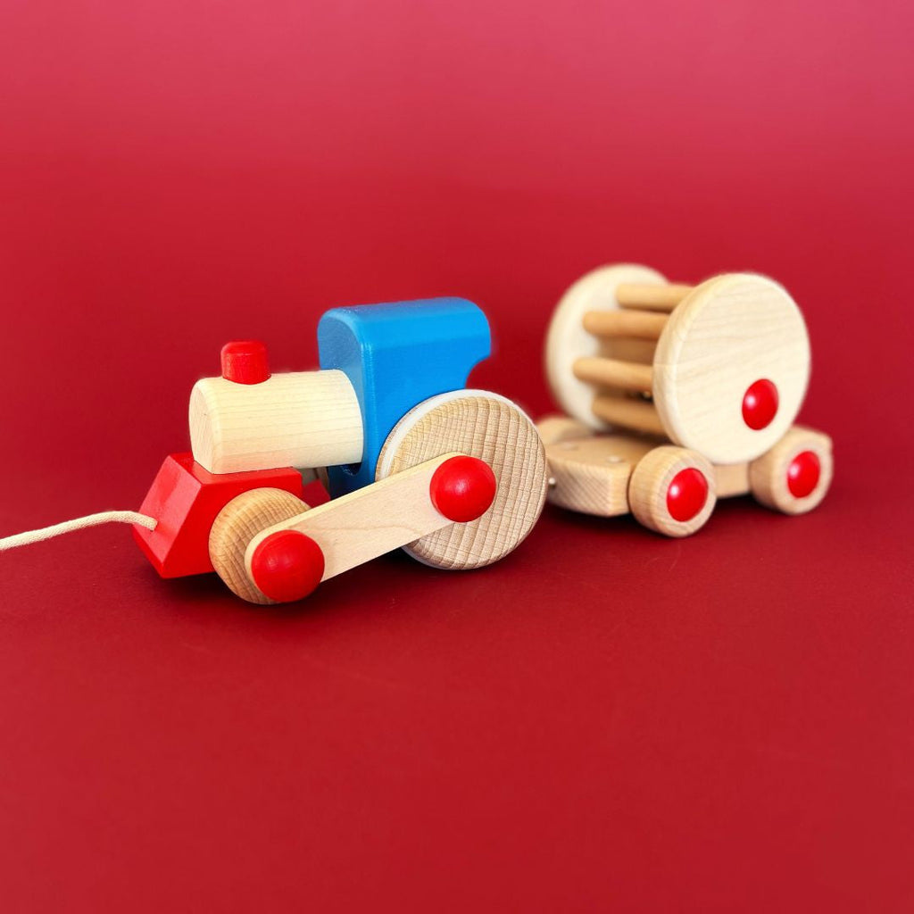 BAJO Choo‑Choo Ding Wooden Train