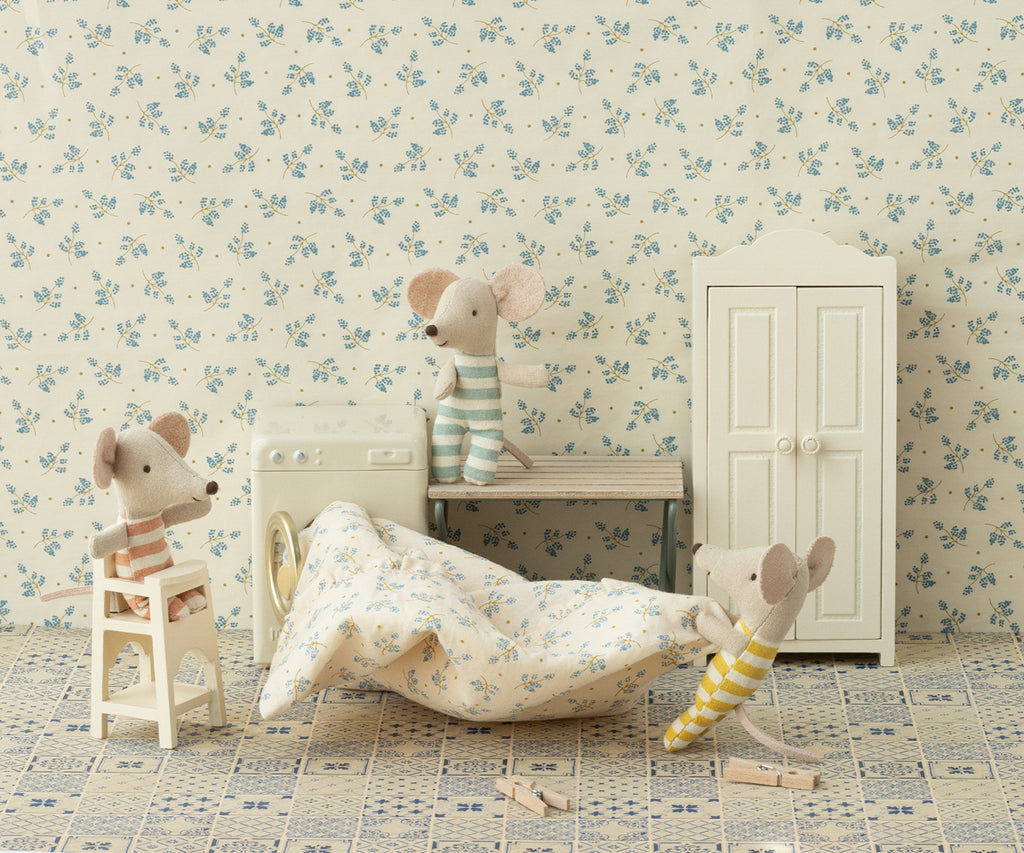 Maileg High Chair, Mouse | Off White