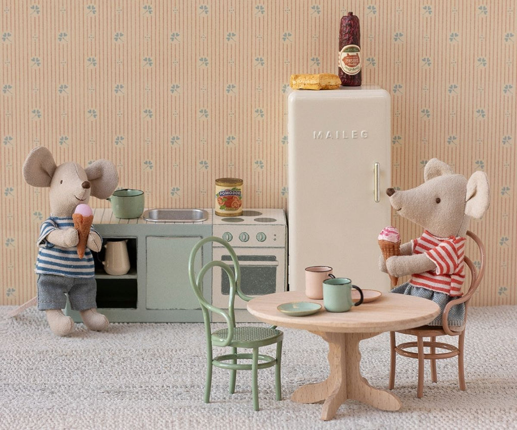 Maileg Fridge, Mouse | Off White