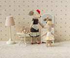 Maileg Vintage Floor Lamp, Mouse | Sand