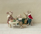 Maileg Vintage Dining Table, Mouse | Off White