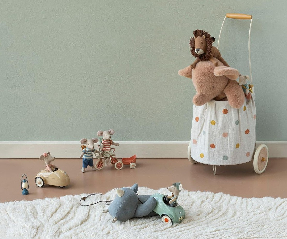 Maileg Car, Mouse | Light Mint