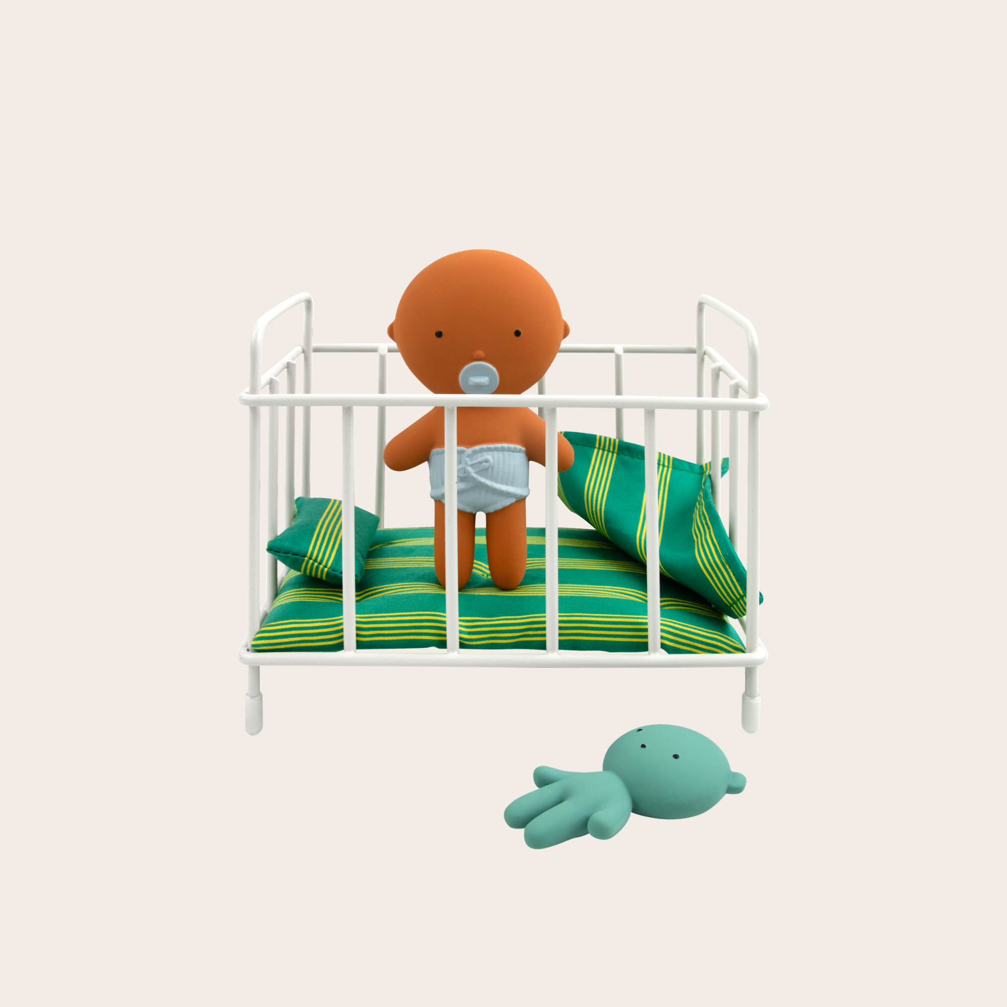 We Are Gommu - Pocket Striped Crib