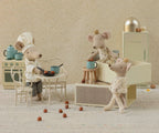 Maileg Royal Twin Mice Little Sister & Brother in Matchbox