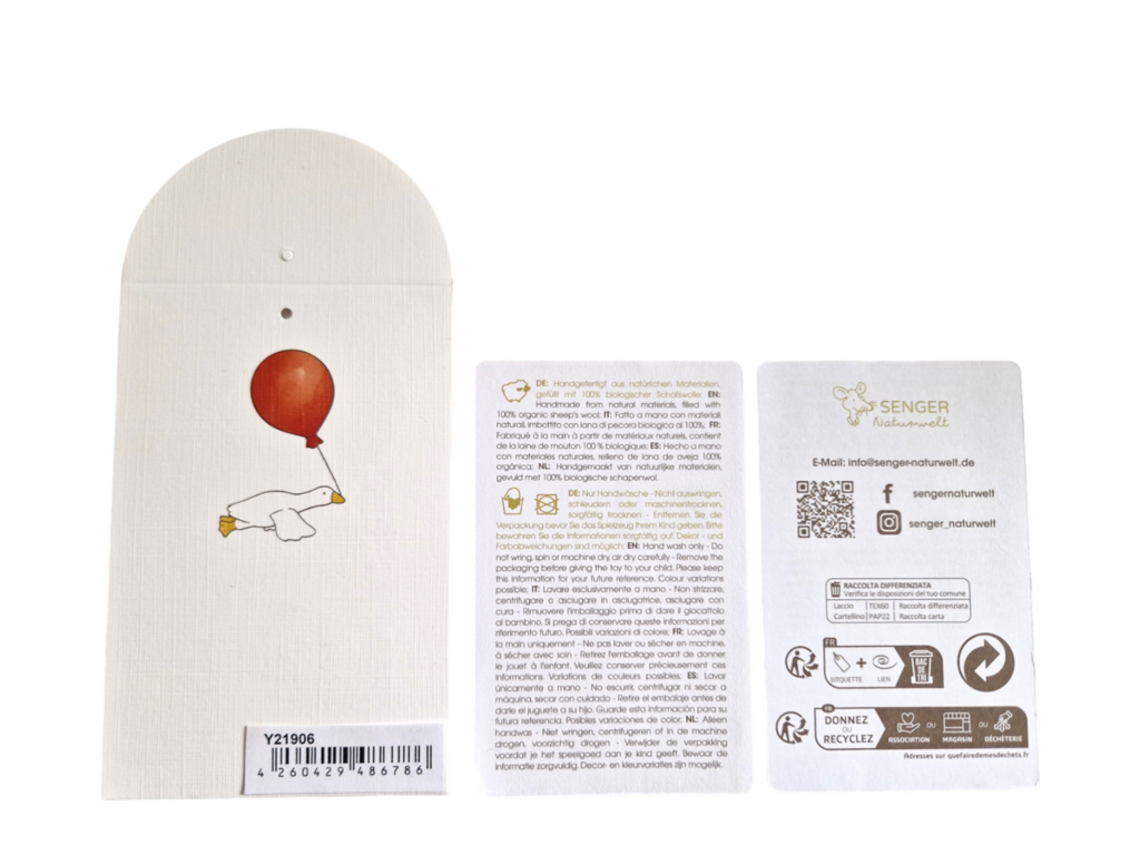 Senger Naturwelt Baby Bear | White