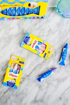 Kitpas Rice Bran Wax  Bath Crayons 3 Colour Set - Fish