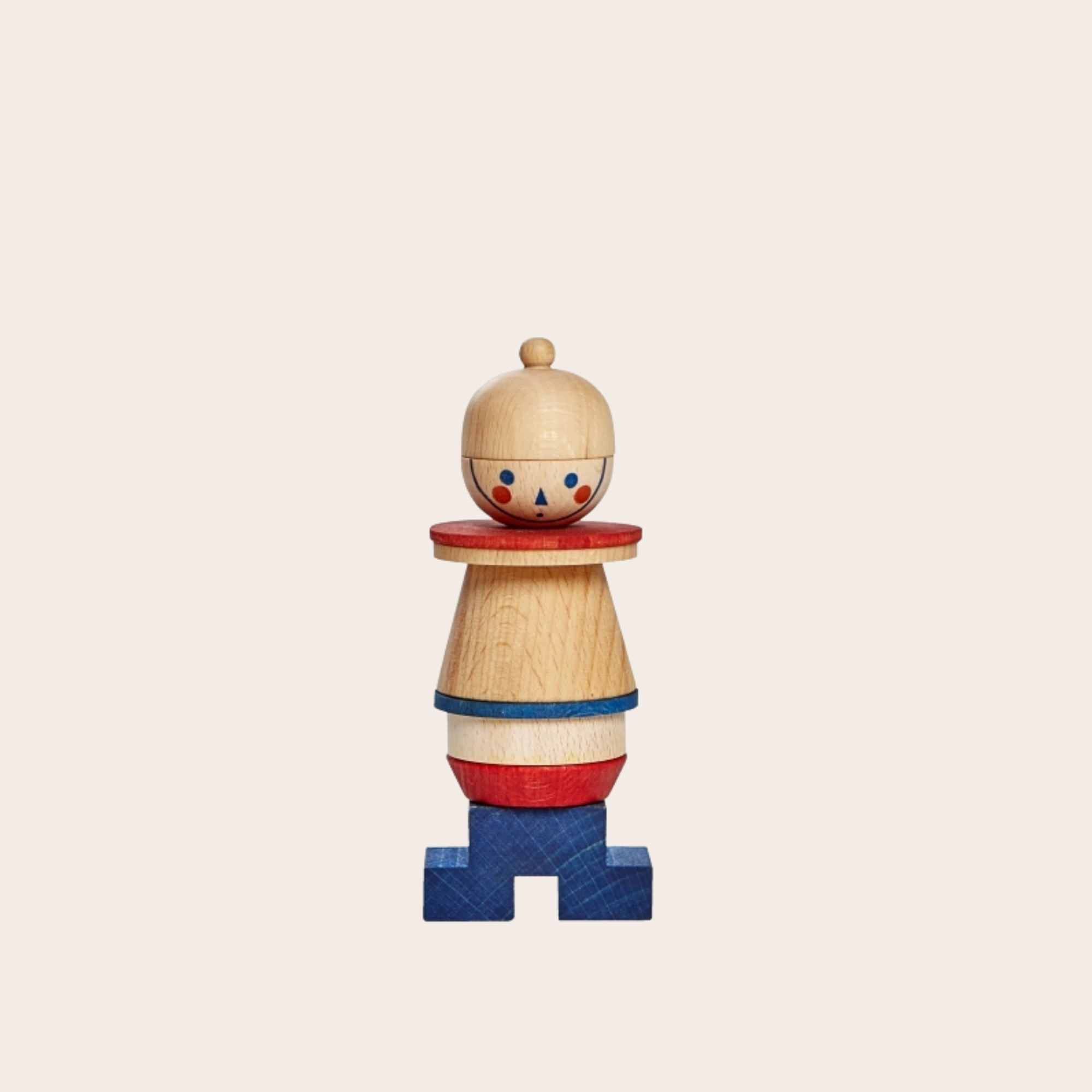 Wooden Story Stacking Toy Stick Fig No.02
