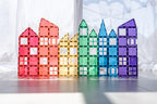 CONNETIX 212 Piece Magnetic Tiles Rainbow Mega Pack