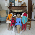 Jack Be Nimble Spotted Blue Butterfly Wings Costume