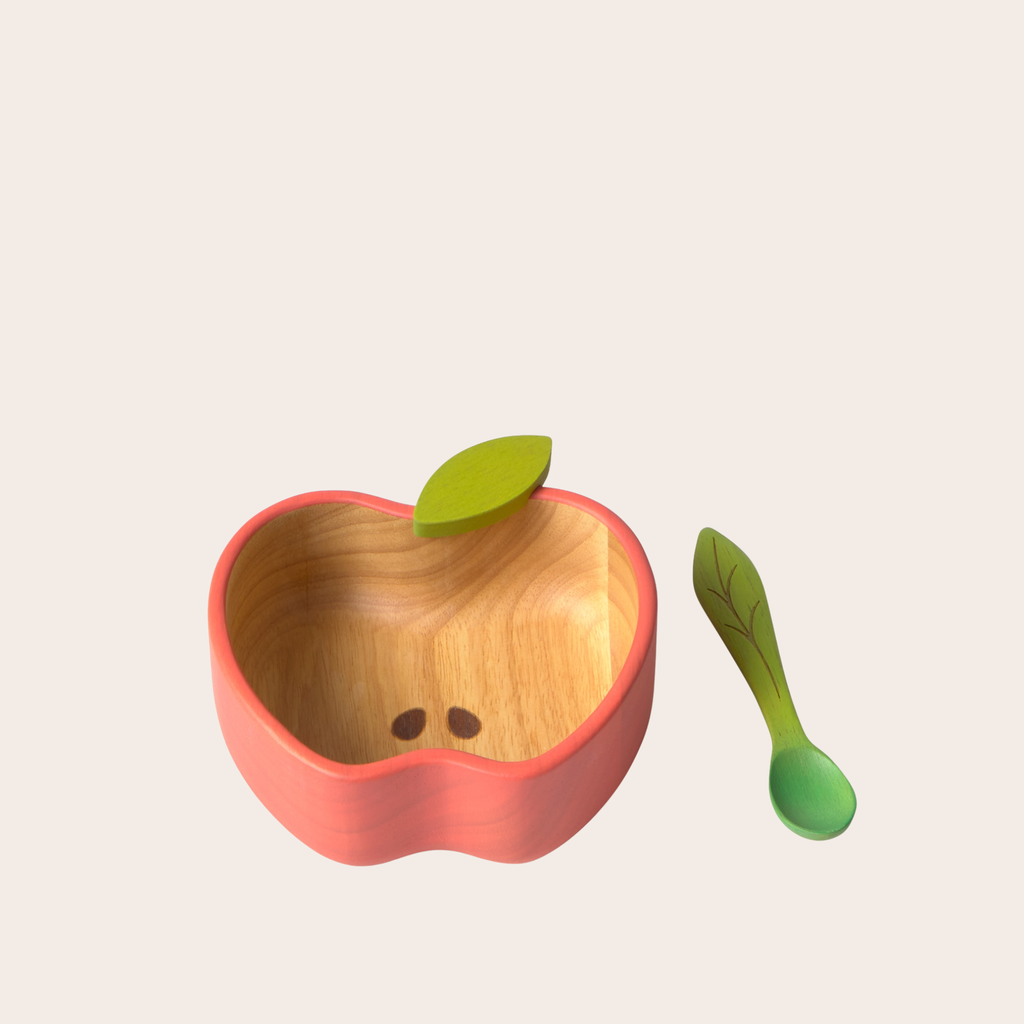 Oli&Carol Pepa the Apple Bowl & Spoon Set