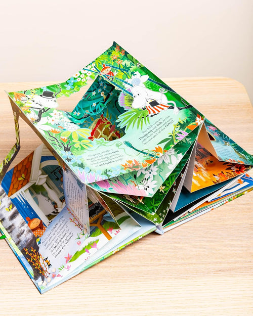 A Year in the Moominhouse: A Carousel Book of the Seasons