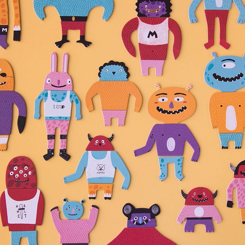 Londji Family Game My Monsters – Observation & Speed Game