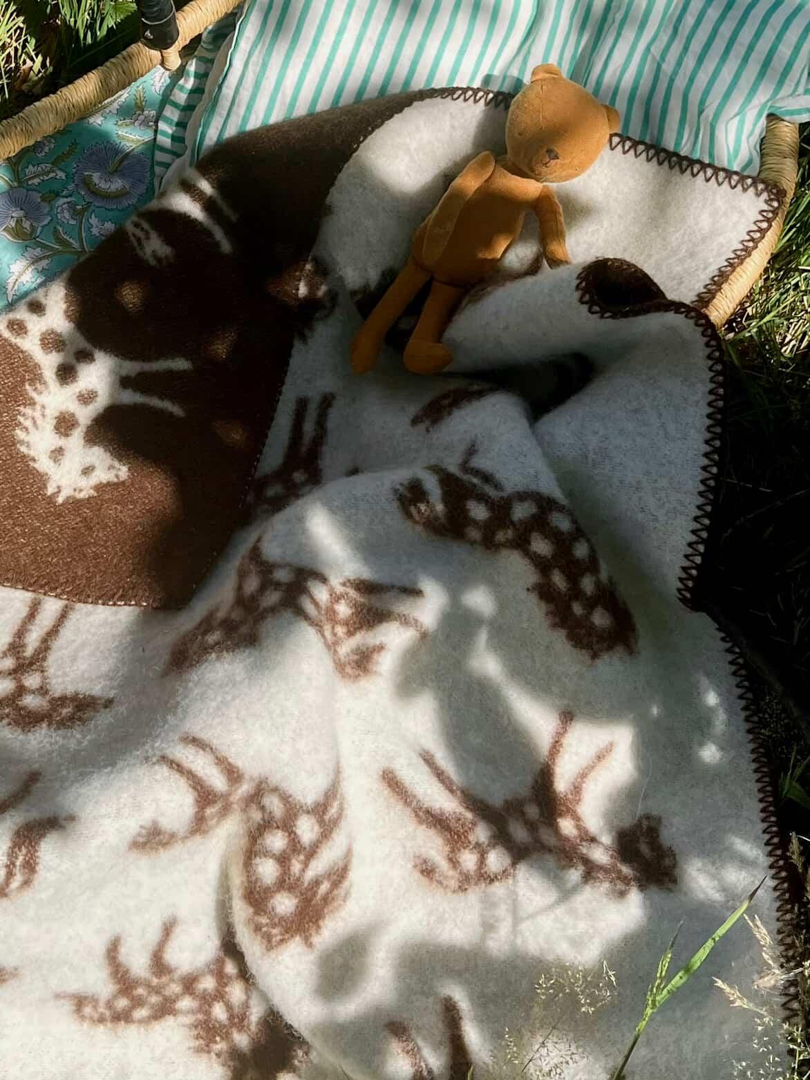 Klippan Yllefabrik Pony Lambswool Blanket | 65 × 90 cm