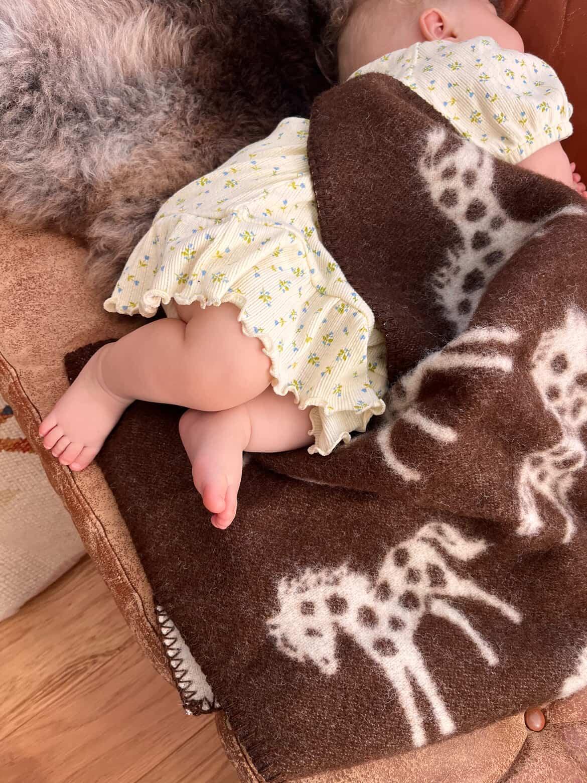 Klippan Yllefabrik Pony Lambswool Blanket | 65 × 90 cm