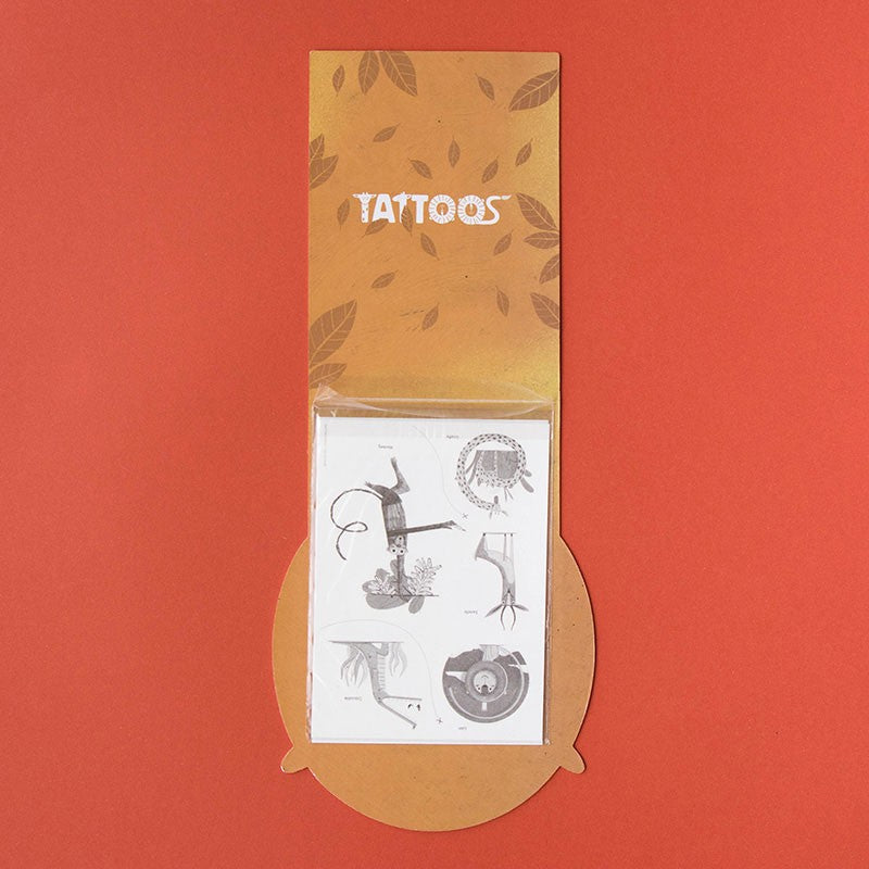 Londji Temporary Tattoos – Jungle (Set of 10 Sheets)