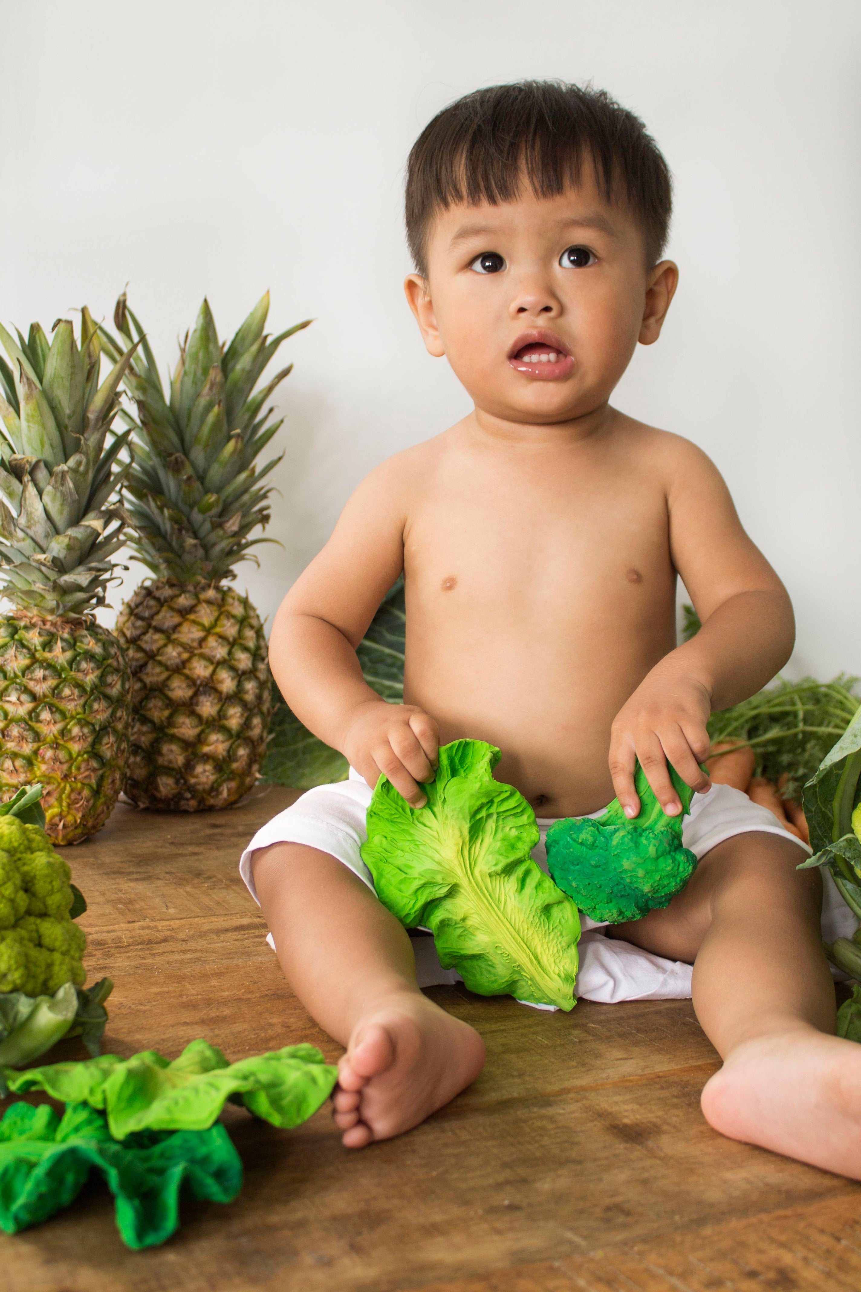 Oli&Carol Kendall the Kale Natural Baby Teether