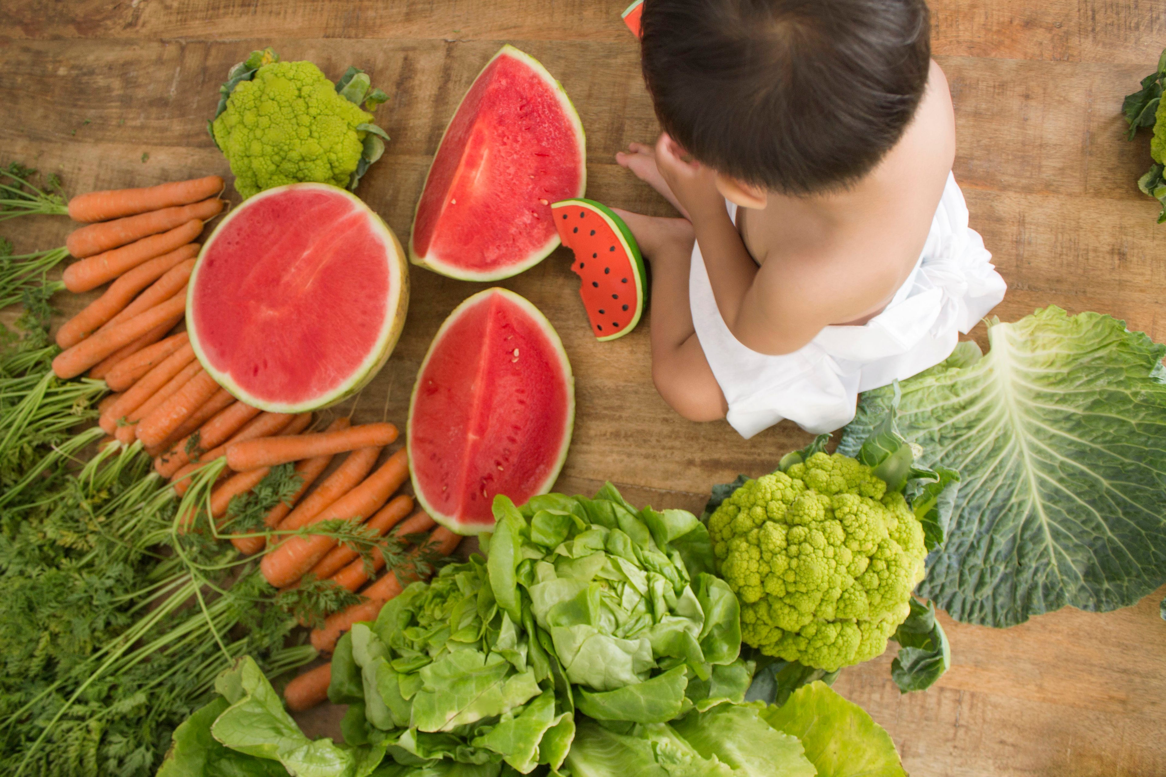 Oli&Carol Wally the Watermelon Natural Baby Teether