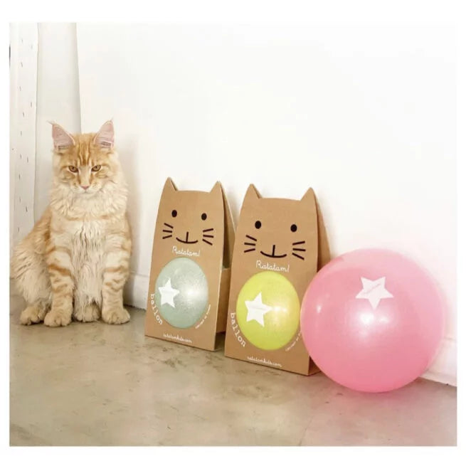 Ratatam! Gold Glitter Cat Play Ball 22cm