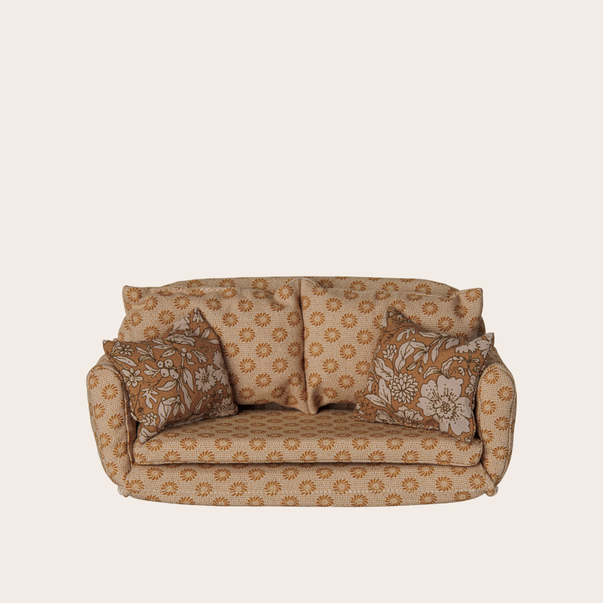 Maileg Sofa bed, Mouse, Large | Ocher