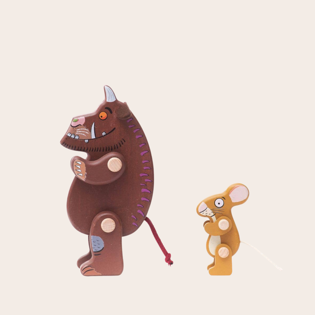 BAJO Gruffalo & Mouse Wooden Figurine Set