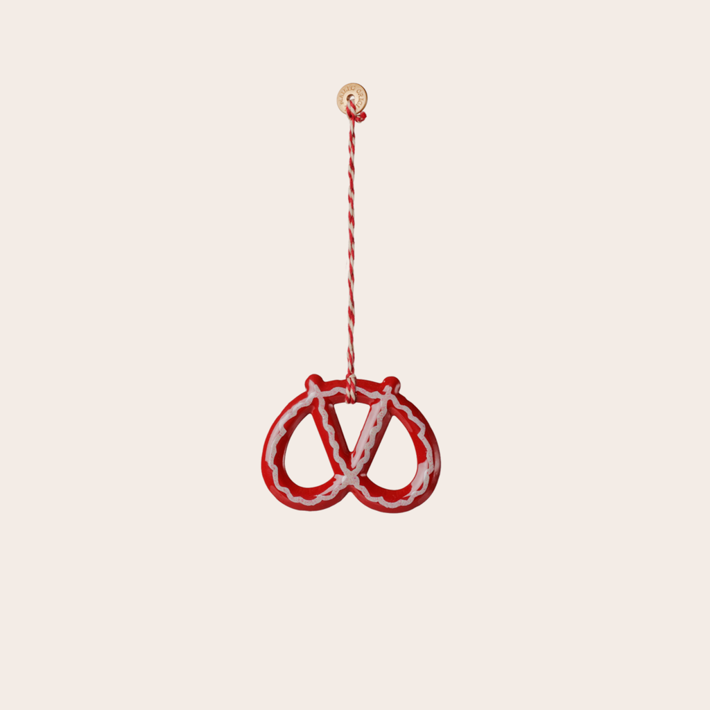 Maileg Metal Ornament Gift Set - Peter’s Christmas | Red/Blue