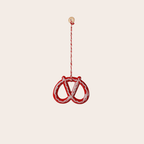 Maileg Metal Ornament Gift Set - Peter’s Christmas | Red/Blue