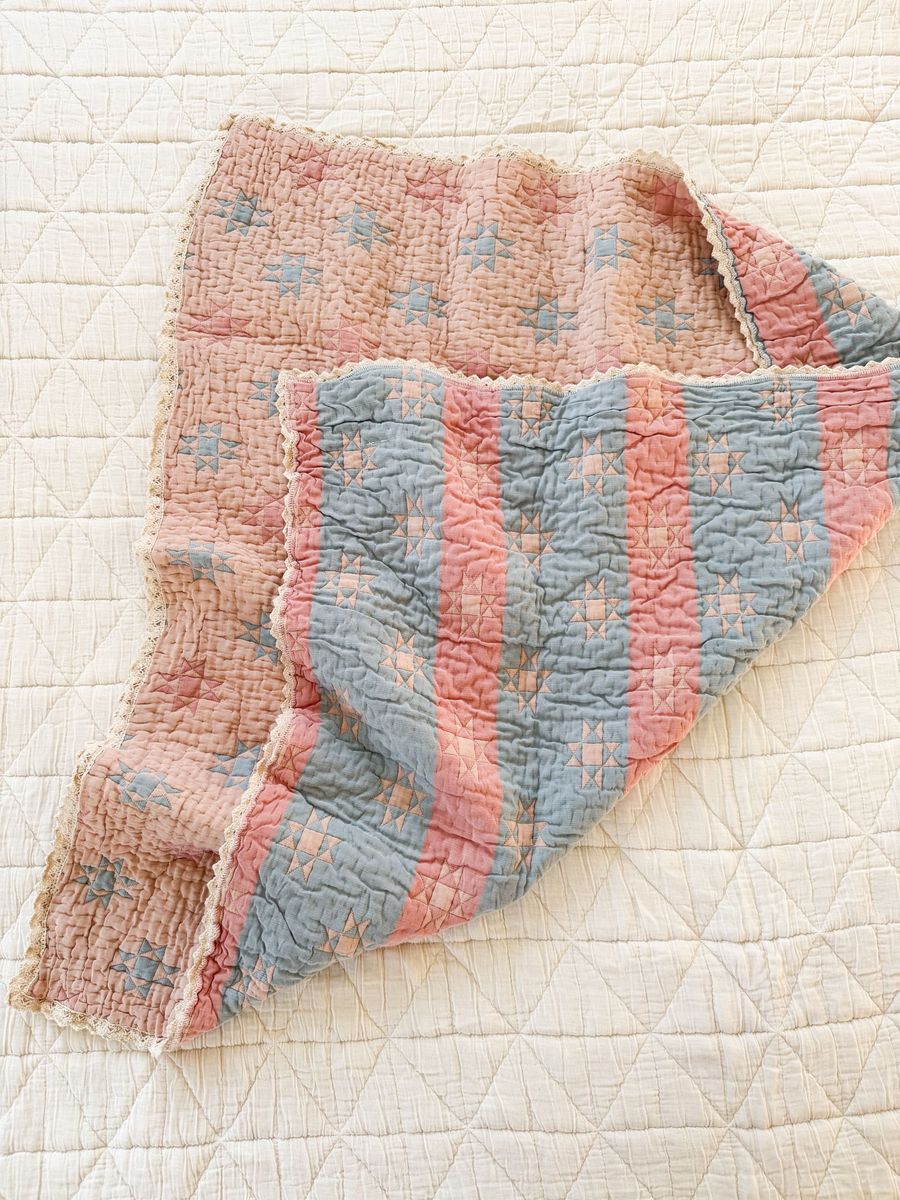 New Grain Sunday Quilt Peony | 81 × 107 cm