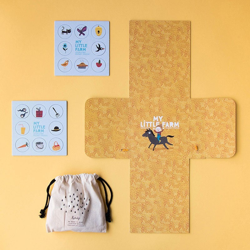 Londji Pocket Puzzle My Little Farm - 24 Pieces