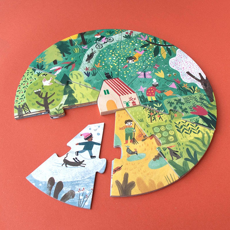 Londji A Home for Nature Seasons Puzzle Set