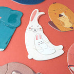 Londji First Puzzle Set Mama – Animal & Baby Matching