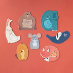 Londji First Puzzle Set Mama – Animal & Baby Matching
