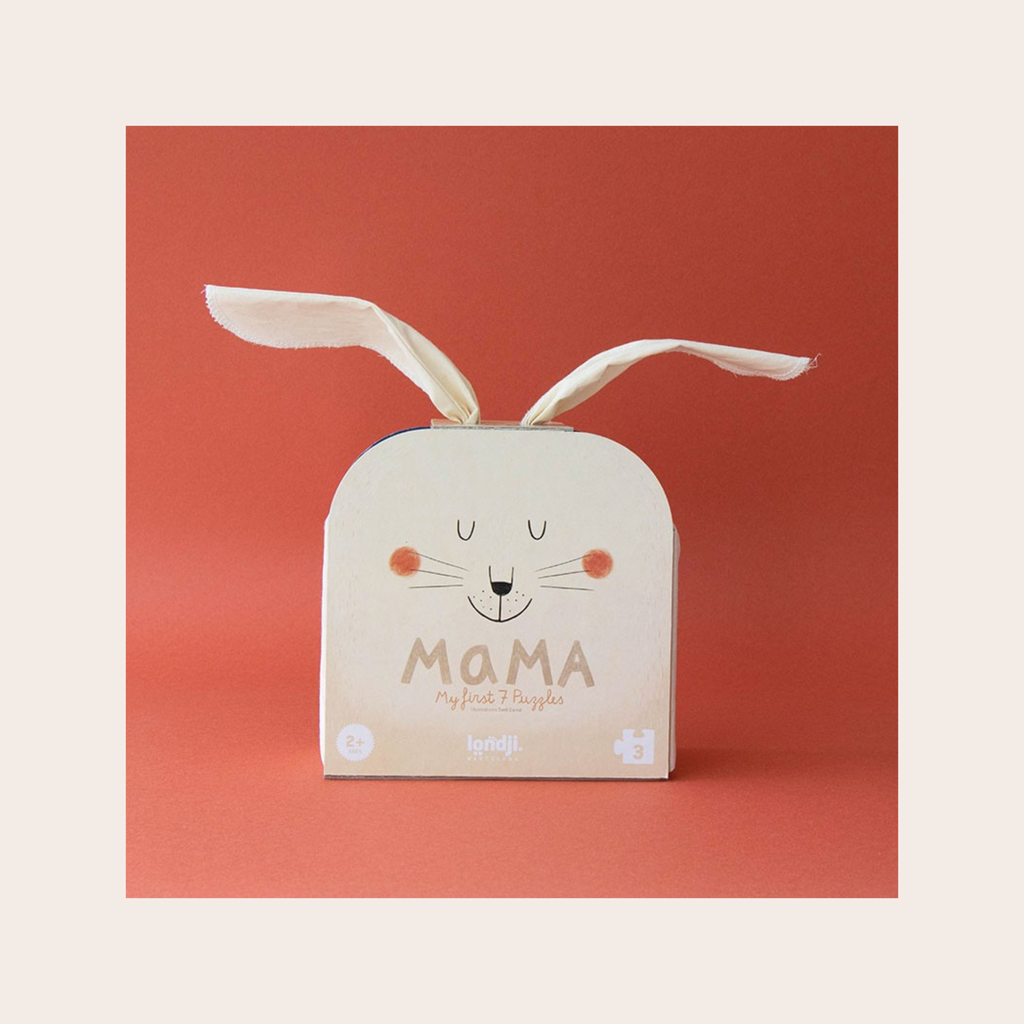Londji First Puzzle Set Mama – Animal & Baby Matching