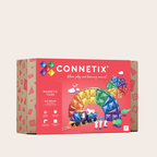 CONNETIX 212 Piece Magnetic Tiles Rainbow Mega Pack