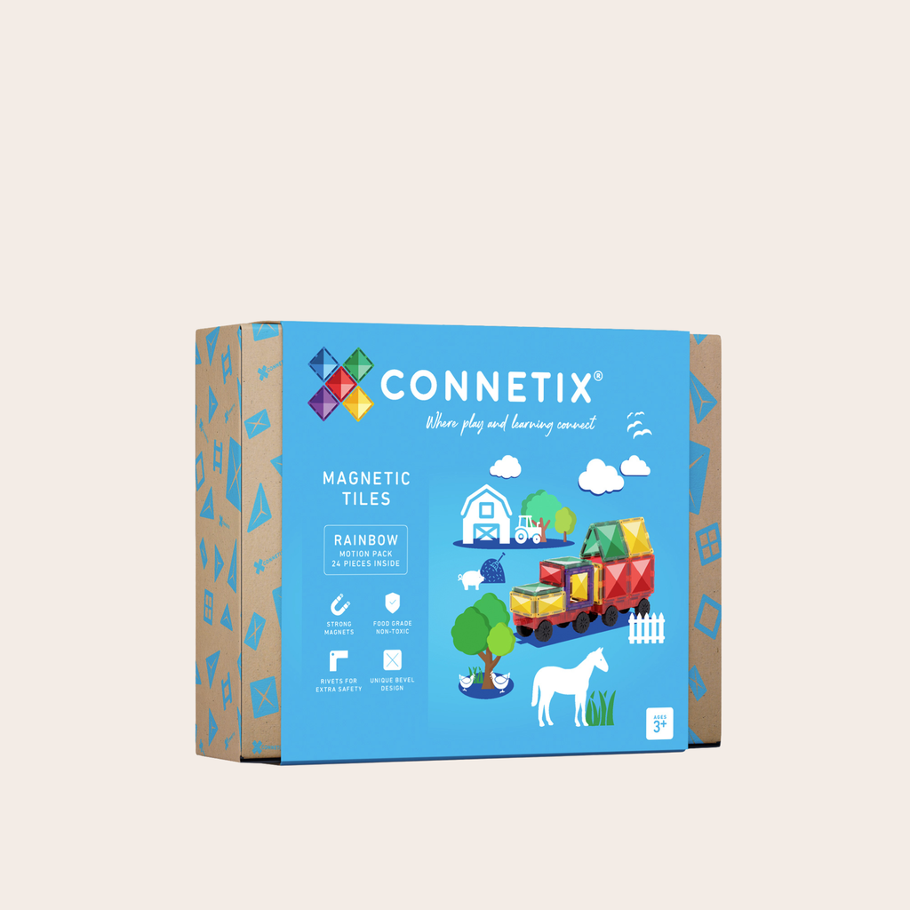 CONNETIX 24 Piece Rainbow Motion Pack