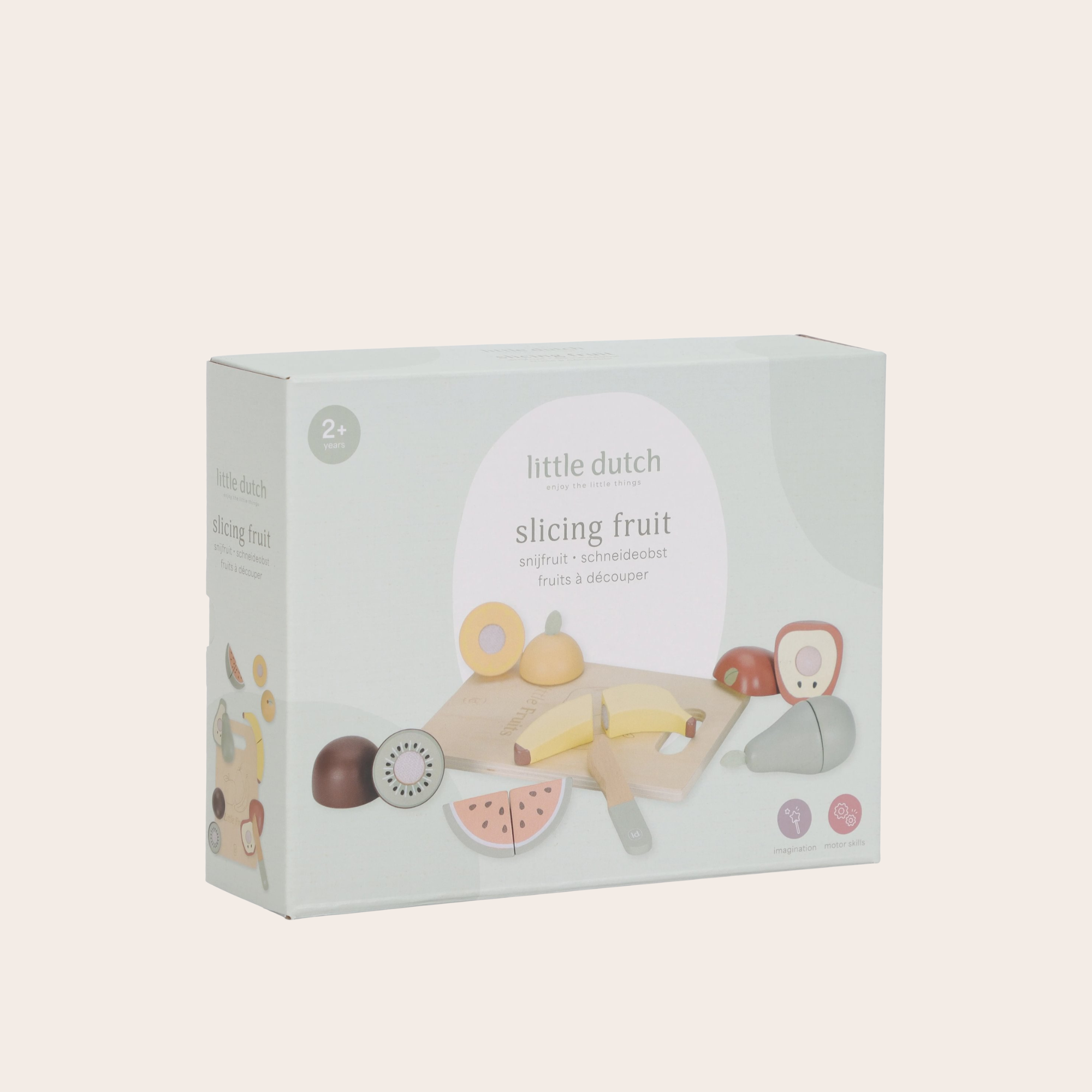 Little Dutch Wooden Slicing Fruit Set