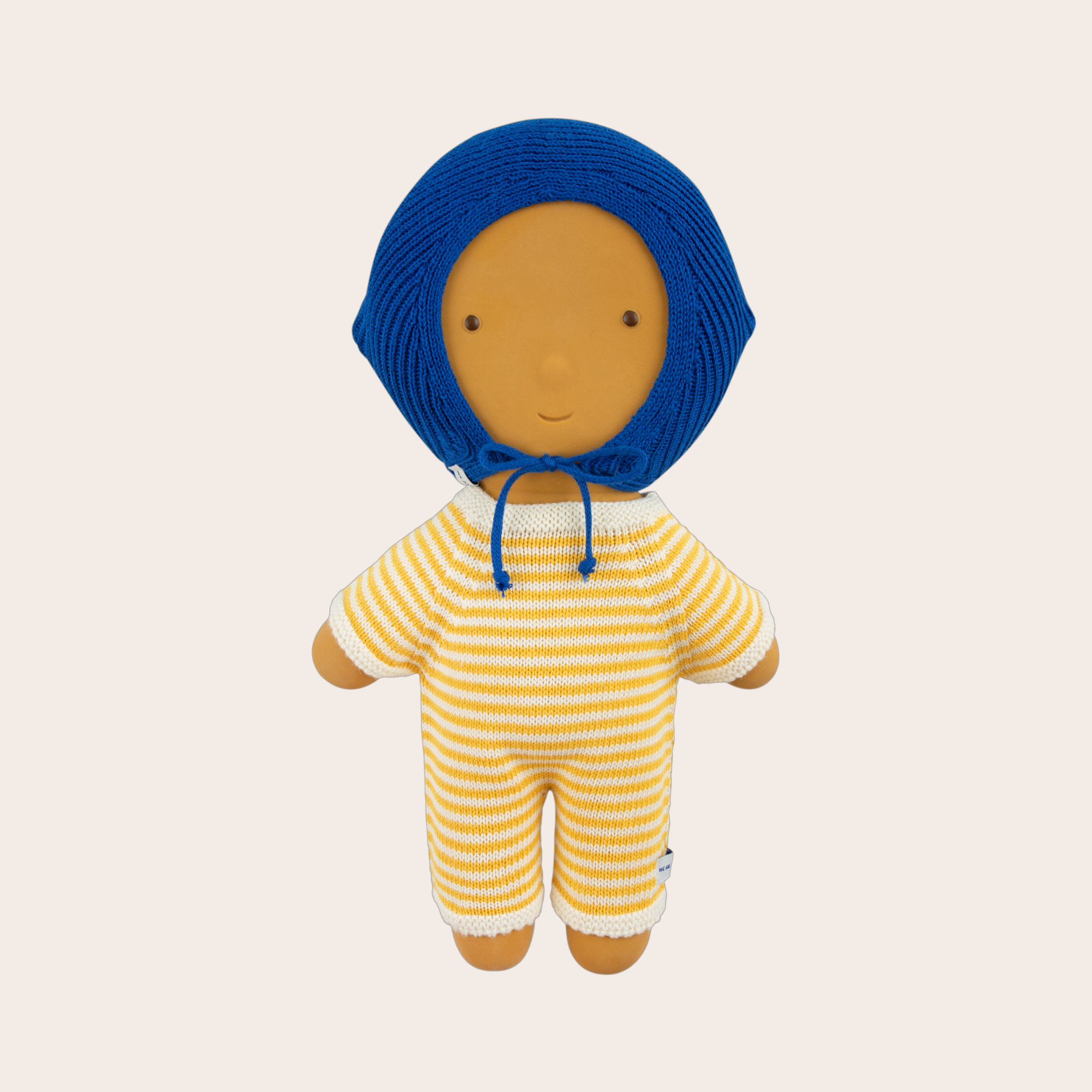 We Are Gommu Solid Bonnet Hat – Blue