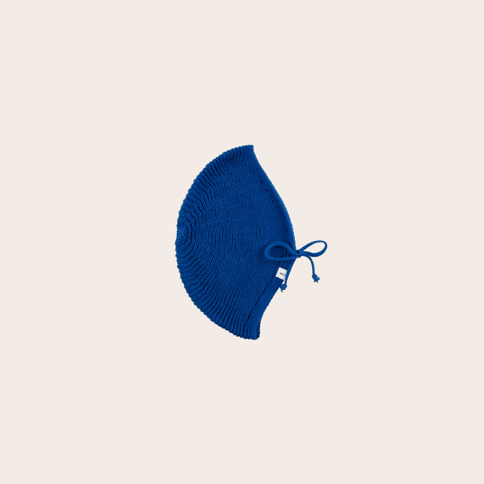 We Are Gommu Solid Bonnet Hat – Blue