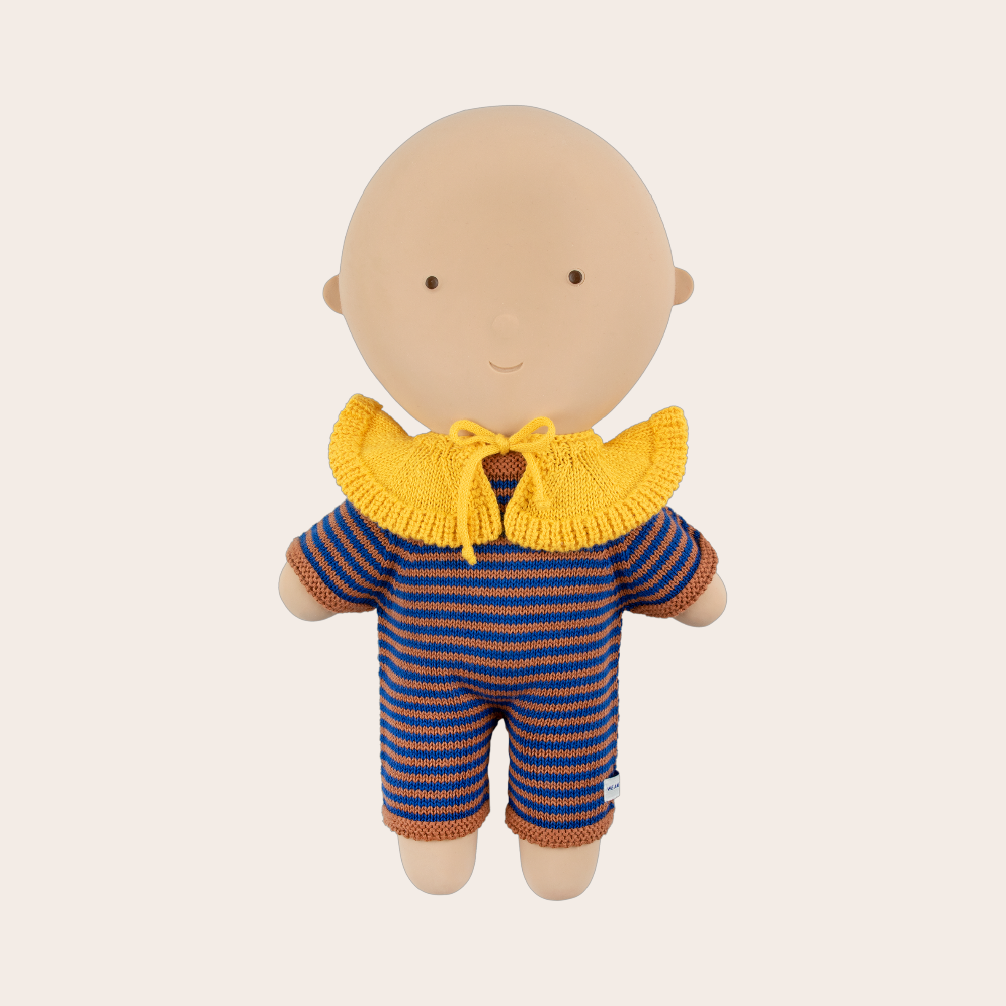We Are Gommu Solid Frills Collar - Mustard