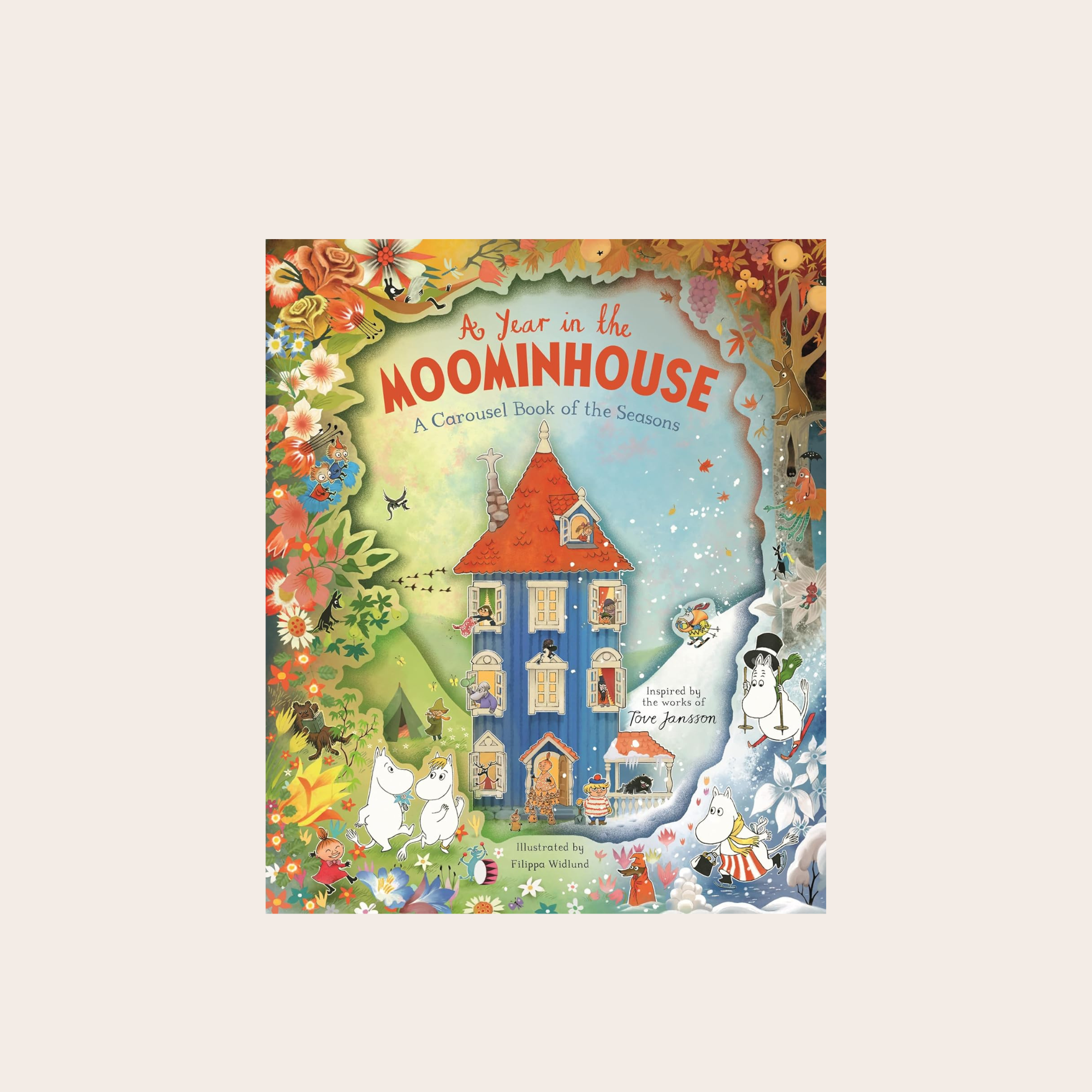A Year in the Moominhouse: A Carousel Book of the Seasons