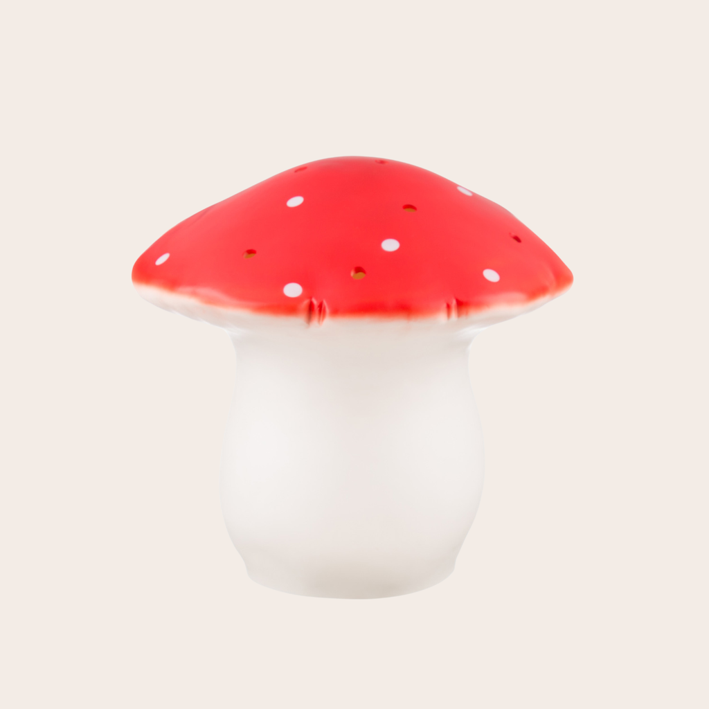 Heico Large Mushroom Lamp – Red