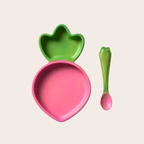 Oli&Carol Ramona the Radish Plate & Spoon Set