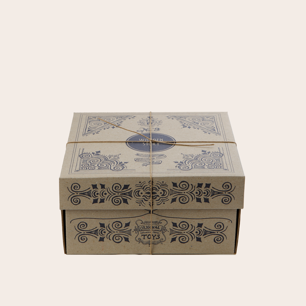 Wooden Story Rainbow Shape Sorter Box