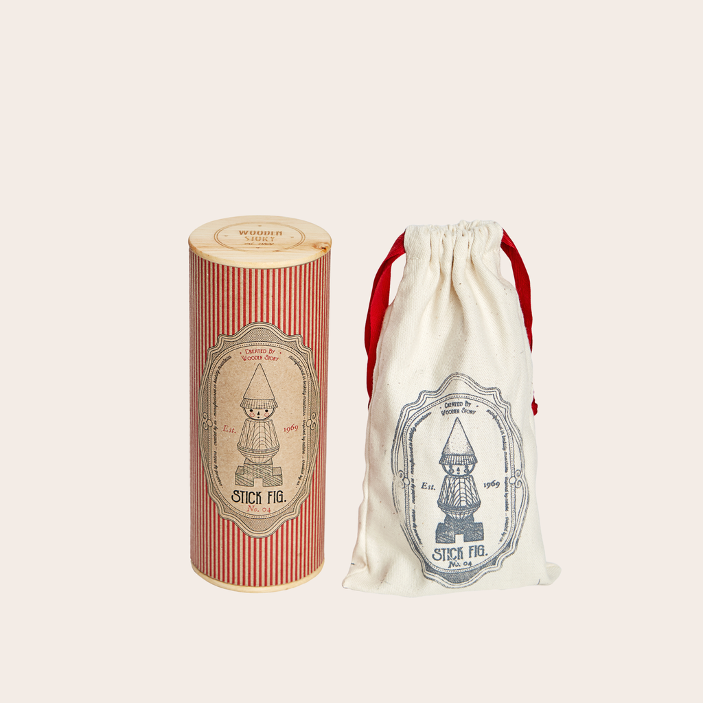 Wooden Story Stacking Toy Stick Fig No.04