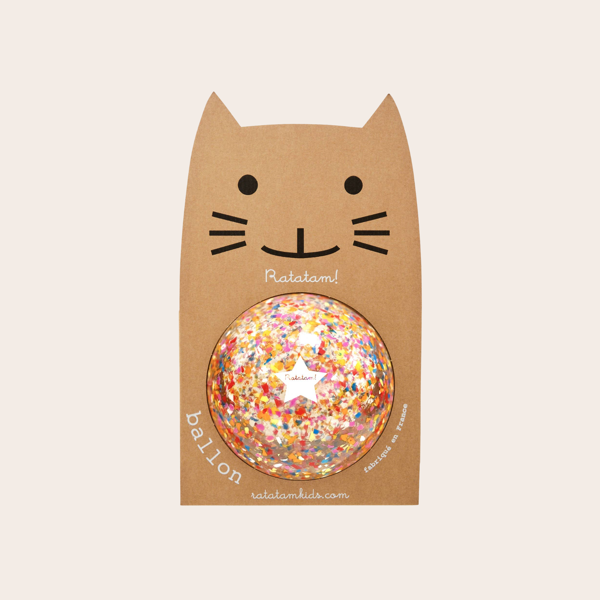 Ratatam! Confetti Cat Play Ball 22cm