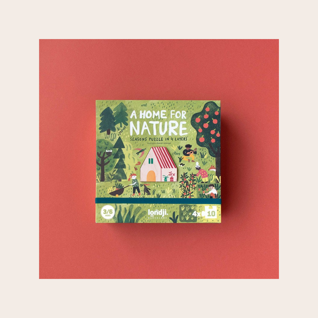 Londji A Home for Nature Seasons Puzzle Set