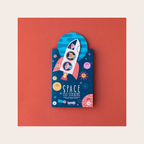 Londji Space Stickers Activity Set – Reusable Galaxy Play