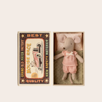 Maileg Little Sister Mouse in Matchbox